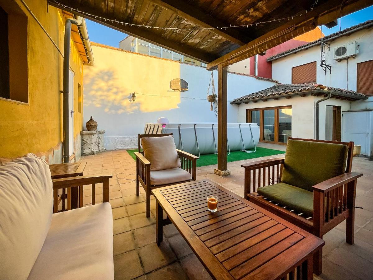 Casa El Arrabal, Casa Con Chimenea, Piscina Y Patio Villa Medina de Ríoseco Dış mekan fotoğraf